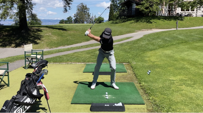 Trackman Maison Pour Compresser La Balle | Paul Lambersens - Cours De Golf